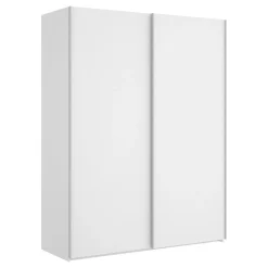 Guardaroba con appendiabiti bianco lucido 150x204h cm - Anda