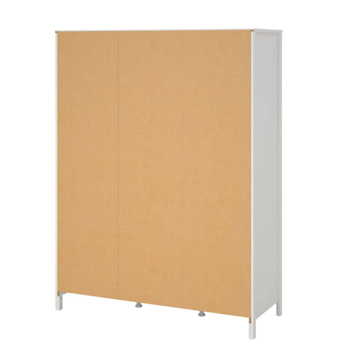 Guardaroba con cassetti bianco 150x199h cm - Rufina