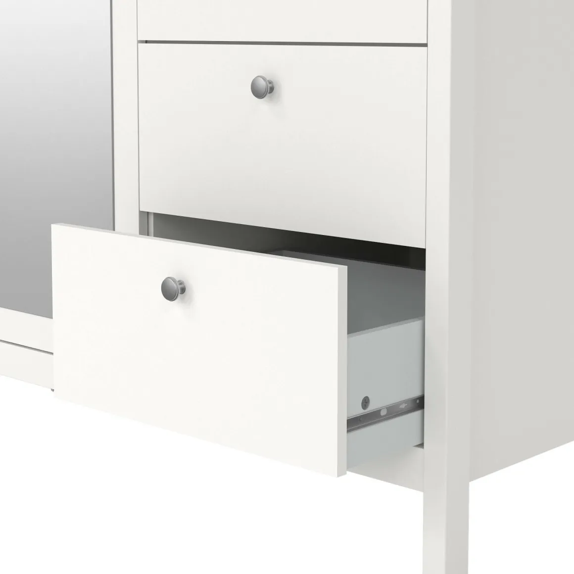 Guardaroba con cassetti bianco 150x199h cm - Rufina
