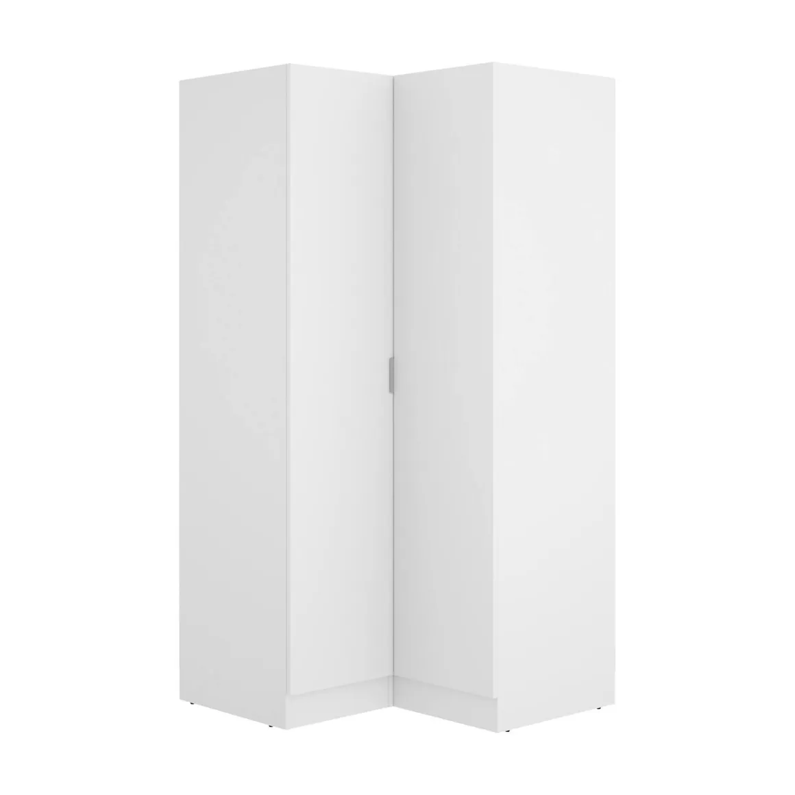 Guardaroba con ripiani regolabili bianco 90x184h cm - Aser