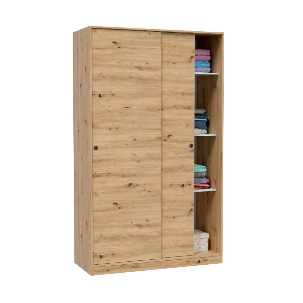 Guardaroba con ripiani regolabili legno 120x200h cm - Adrenalin