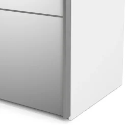 Guardaroba con specchio bianco 182x201h cm - Bema