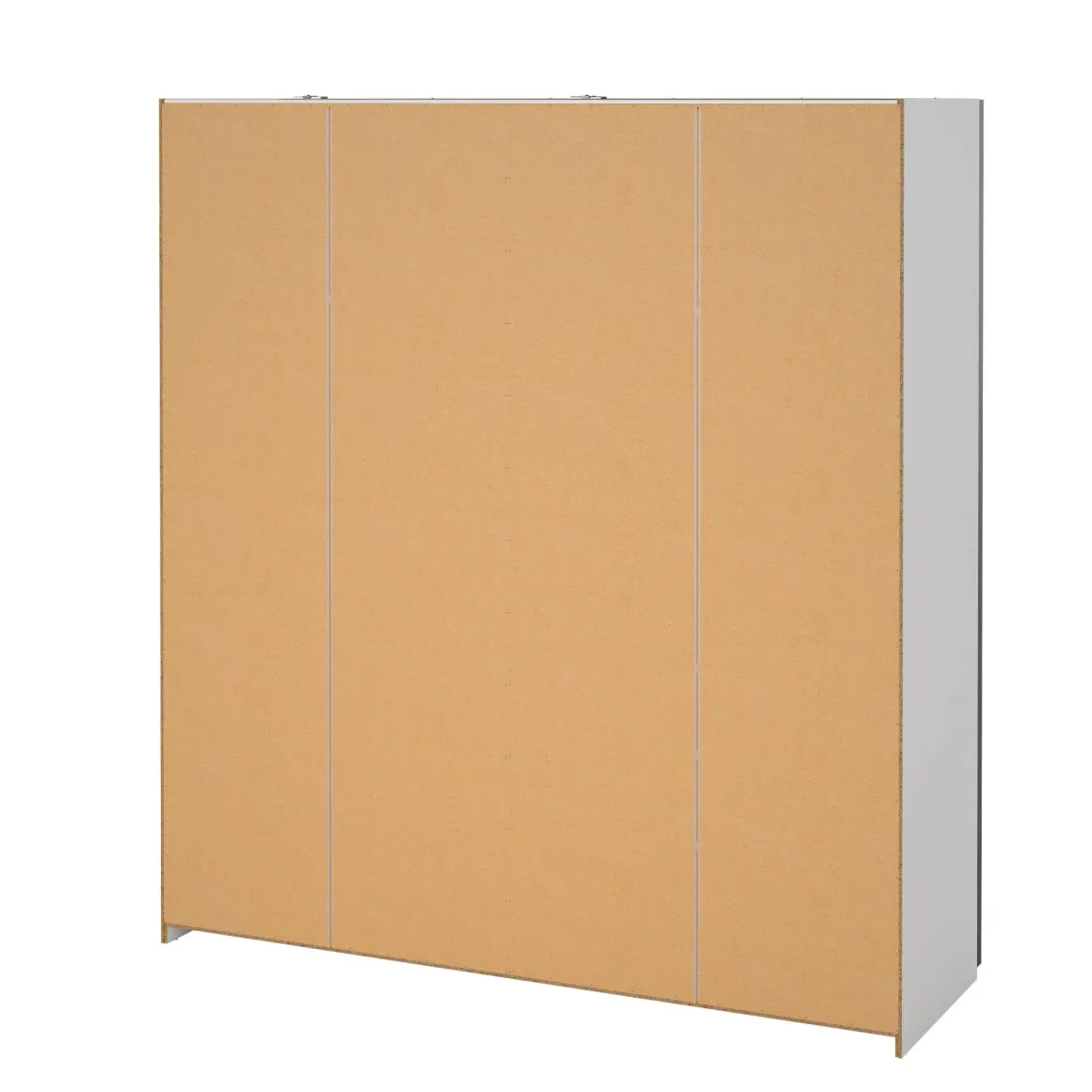 Guardaroba con specchio quercia e bianco 182x201h cm - Cerreto