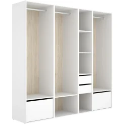 Guardaroba Grande Bianco in Legno Nobilitato