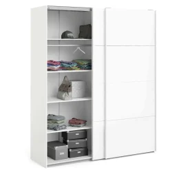 Guardaroba grande bianco lucido 182x220h cm - London