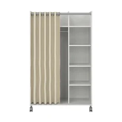 Guardaroba grande classico bianco 99x160h cm - Alfangon