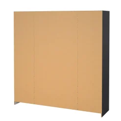 Guardaroba grande in legno grigio 195x200h cm - Epipola
