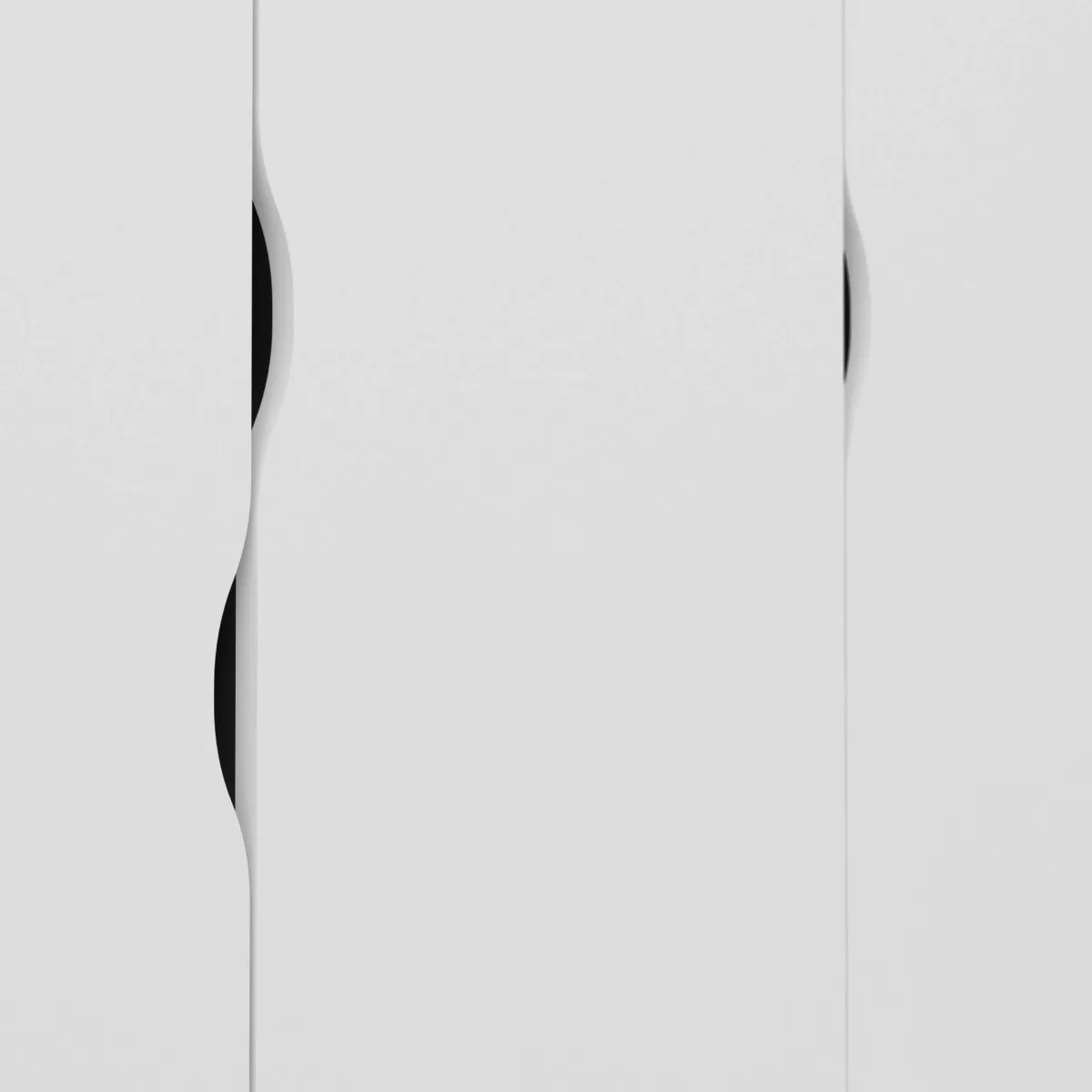 Guardaroba 3 Ante > Dmora Guardaroba in legno bianco e quercia 147x200h cm - Devota Marrone, Bianco Quercia