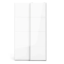 Guardaroba 2 Ante > Dmora Guardaroba in legno 182x220h cm - Paeng Bianco Lucido