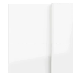 Guardaroba 2 Ante > Dmora Guardaroba in legno 182x220h cm - Paeng Bianco Lucido