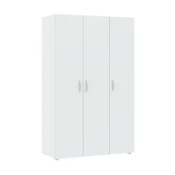 Guardaroba in legno bianco 110x179h cm - Pettineo
