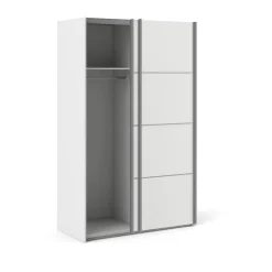 Guardaroba in legno bianco 122x201h cm - NancyWake