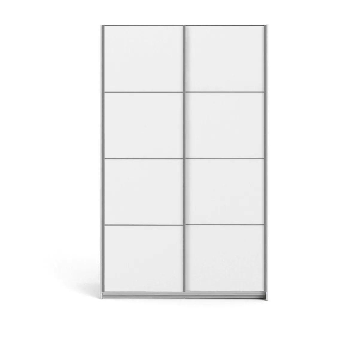 Guardaroba in legno bianco 122x201h cm - NancyWake