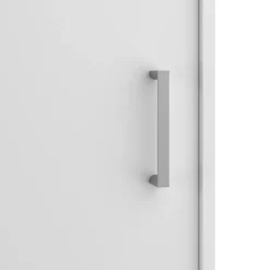 Guardaroba in legno bianco 77x175h cm - Cindy