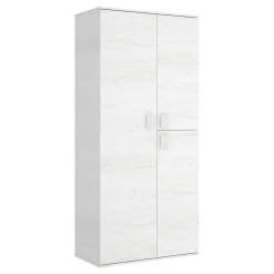 Guardaroba 2 Ante > Dmora Guardaroba in legno 96x200h cm - Albiolo Bianco