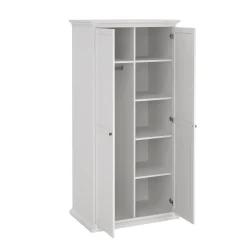 Guardaroba 2 Ante > Dmora Guardaroba in legno 96x200h cm - Albiolo Bianco