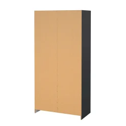 Guardaroba 2 Ante > Dmora Guardaroba in legno 98x200h cm - Sultani Grigio