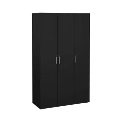Guardaroba in legno nero 118x200h cm - Albacore