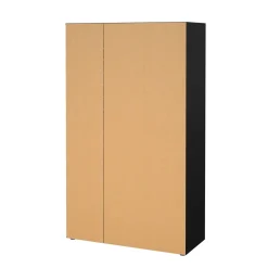 Guardaroba in legno nero 118x200h cm - Albacore