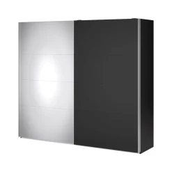 Guardaroba in legno nero 250x218h cm - Acciano