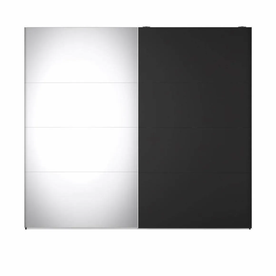 Guardaroba in legno nero 250x218h cm - Acciano