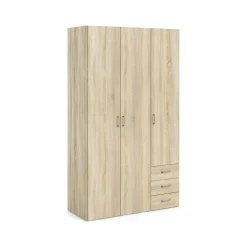 Guardaroba in legno quercia 115x200h cm - Aquilone
