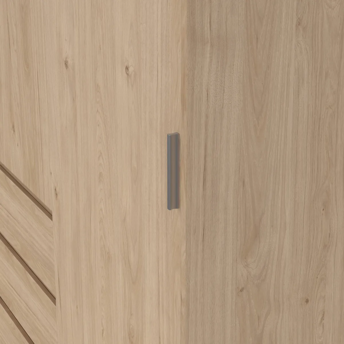 Guardaroba 2 Ante > Dmora Guardaroba in legno rovere 118x200h cm - Sanjose Marrone Rovere