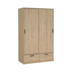 Guardaroba in legno rovere 121x200h cm - Kammuri