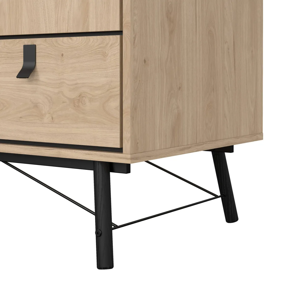Altri Guardaroba > Dmora Guardaroba in legno rovere 195x200h cm - Epipola Marrone Rovere