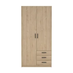 Guardaroba in legno rovere 98x200h cm - Sultani