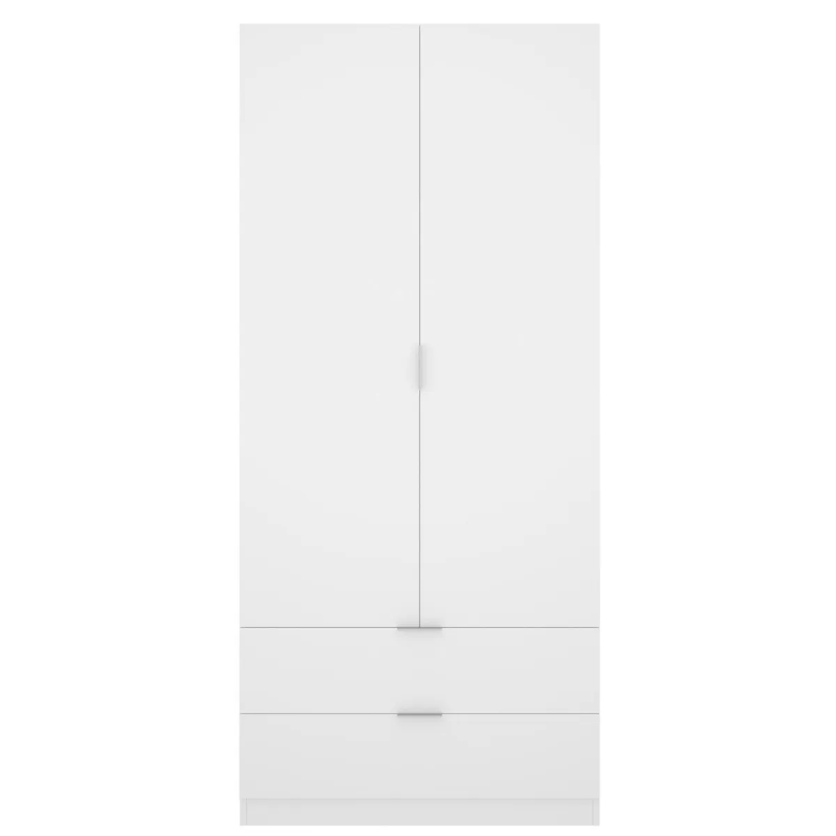 Guardaroba 2 Ante|Camera Da Letto > Dmora Guardaroba moderno 81x184h cm - Anya Bianco