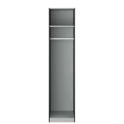 Altri Guardaroba > Dmora Guardaroba piccolo 1 ripiano 58x218h cm - Kaihime Nero
