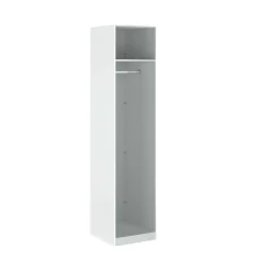 Guardaroba piccolo salvaspazio bianco 58x218h cm - Kaihime
