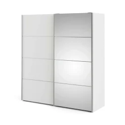 Guardaroba 5 ripiani bianco 182x201h cm - Cerreto