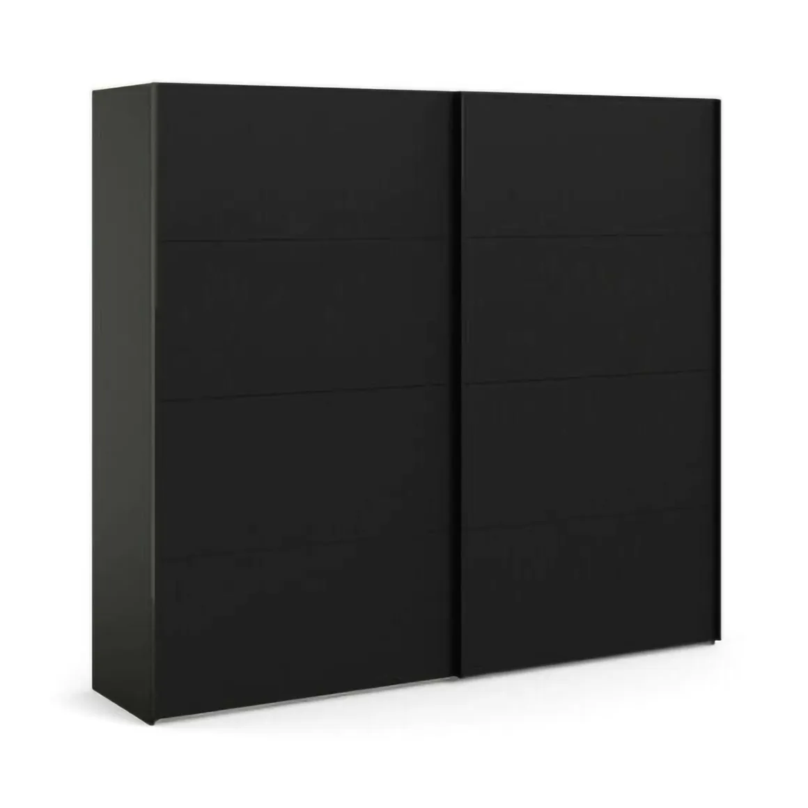 Guardaroba 10 ripiani nero 242x220h cm - Kauri