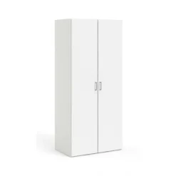Guardaroba salvaspazio bianco 77x175h cm - Danny