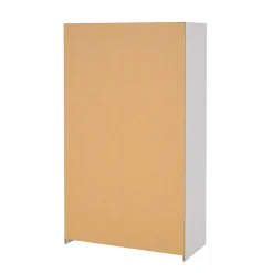 Guardaroba salvaspazio bianco e grigio 105x180h cm - Jal