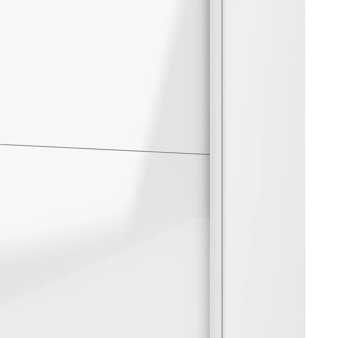 Guardaroba 2 Ante|Camera Da Letto > Dmora Guardaroba salvaspazio 150x200h cm - Opi Bianco Lucido