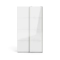 Guardaroba 2 Ante|Camera Da Letto > Dmora Guardaroba salvaspazio 150x200h cm - Opi Bianco Lucido