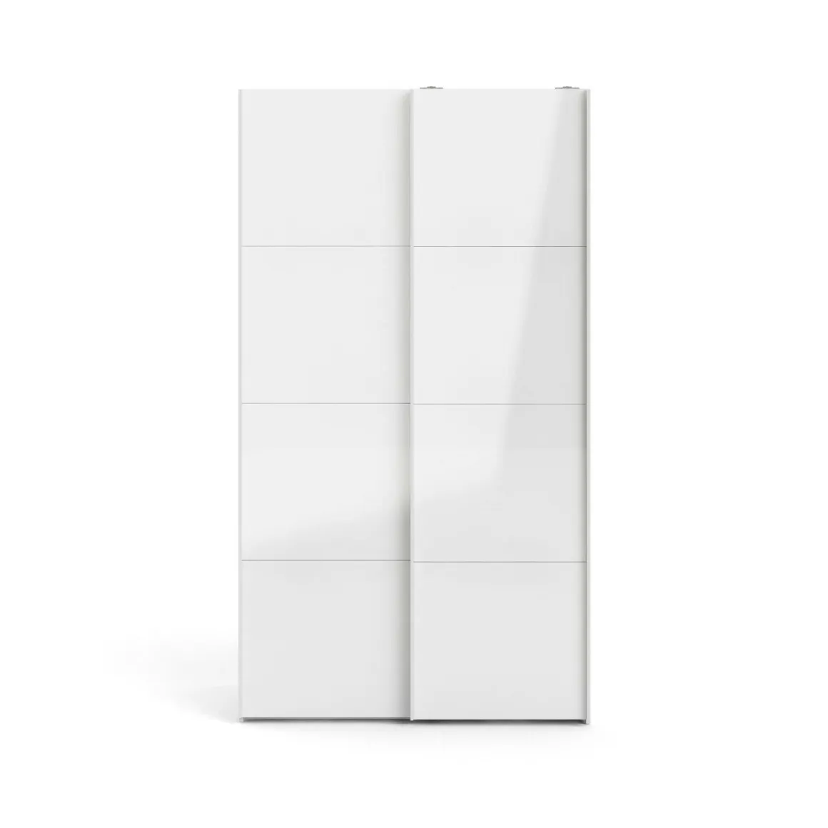 Guardaroba 2 Ante|Camera Da Letto > Dmora Guardaroba salvaspazio 150x200h cm - Opi Bianco Lucido