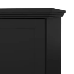 Guardaroba salvaspazio nero 95x200h cm - Darby