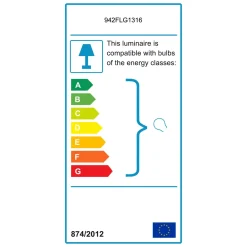 Lampada a Sospensione Marrone Rame 942flg1316 - Ricco