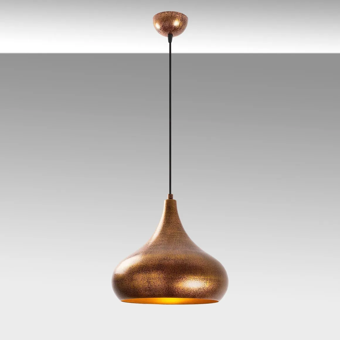 Lampada a Sospensione Marrone Rame 942flg1316 - Ricco