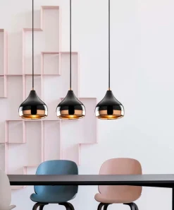 Lampada a Sospensione Nero Marrone Rame 892opv1758 Colore Struttura Marrone - Vernate