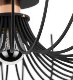Lampade A Sospensione > Dmora Lampada a Sospensione 525nor1294 - Sepino Nero