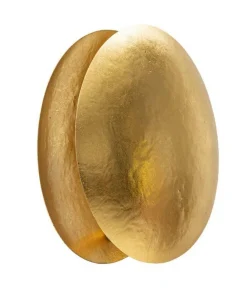Lampada da parete Cautano, 26x26 h13 cm, Oro