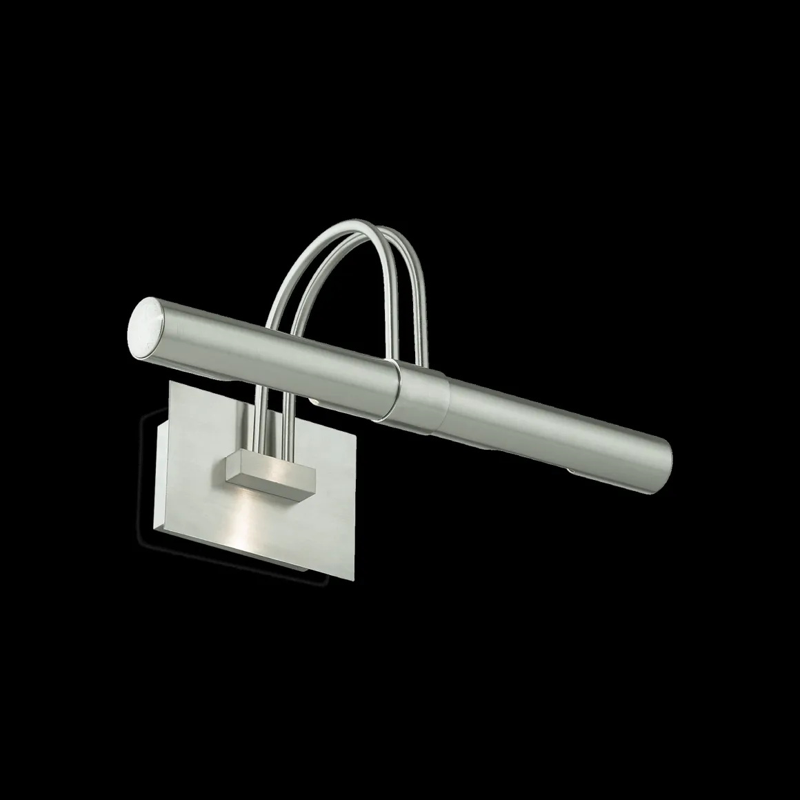 Lampade Da Parete > Dmora Lampada da parete, Luminaria da parete, Luce a muro, Faretto a muro, 56x13h16 cm, Cromo Argento