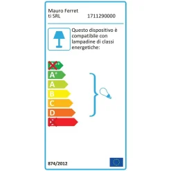 Lampada da Parete Nero oro Necessaria 1 Lampadina Attacco e14, Indoor - Coyhai
