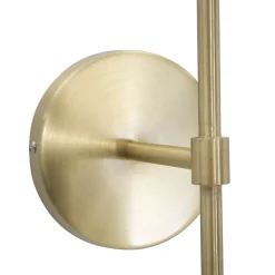Lampada da Parete oro Bianco Necessarie 2 Lampadine Attacco e14, Indoor - Taroud
