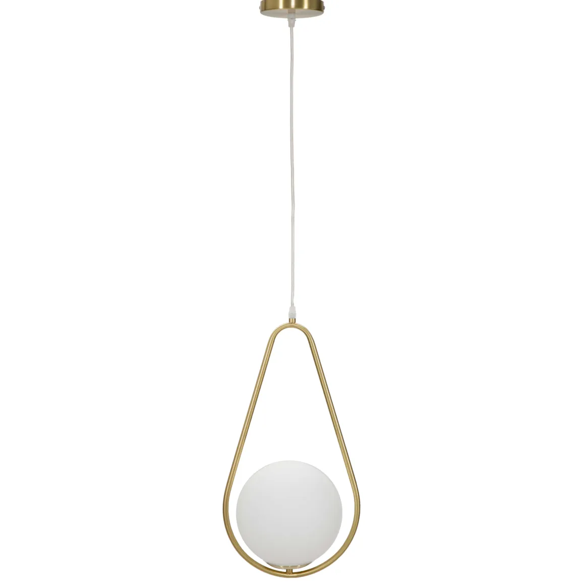 Lampade Da Soffitto > Dmora Lampada da Soffitto oro Bianco Necessarie 4 Lampadine Colore Struttura Bianco, Materiale Struttura in Vetro - Dariniti Bianco, Oro